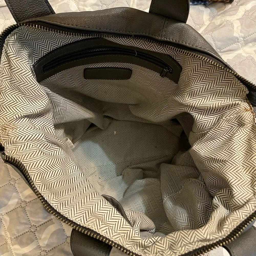 Steven Madden Grey/Gun Metal Purse - Picture 6 of 7